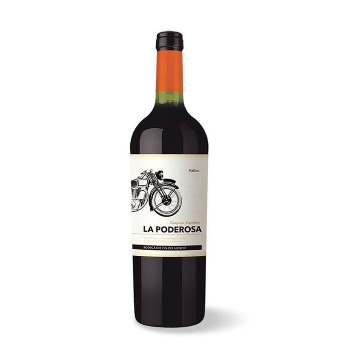 Vino Bodega Fin del Mundo La Poderosa Malbec 750ml - Distribuidora San Nicolás