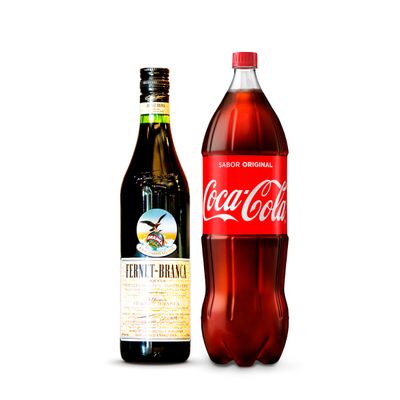 COMBO FERNET BRANCA 750ML  + COCA 2.25