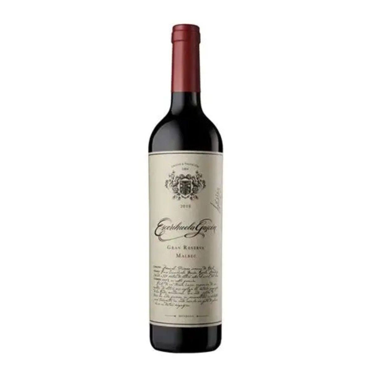 Vino Escorihuela Gascon Gran Reserva Malbec 750ml - Distribuidora San Nicolás