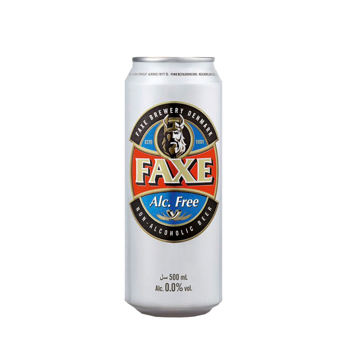 Cerveza Faxe sin alcohol 500ml - Distribuidora San Nicolás