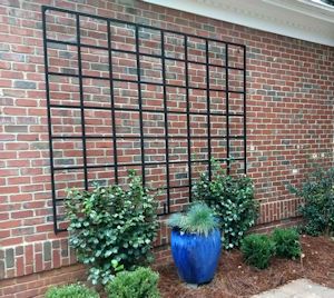 7' x 8' Aluminum Grid Style Wall Trellis