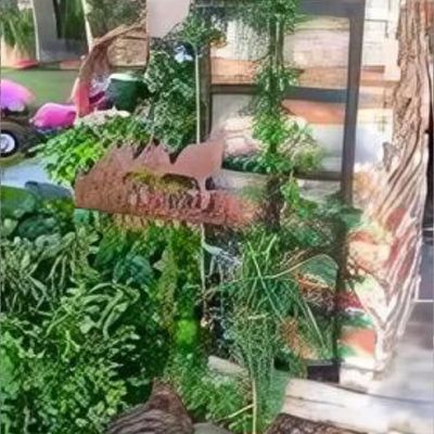 2' x 5' Aluminum Grid Style Wall Trellis