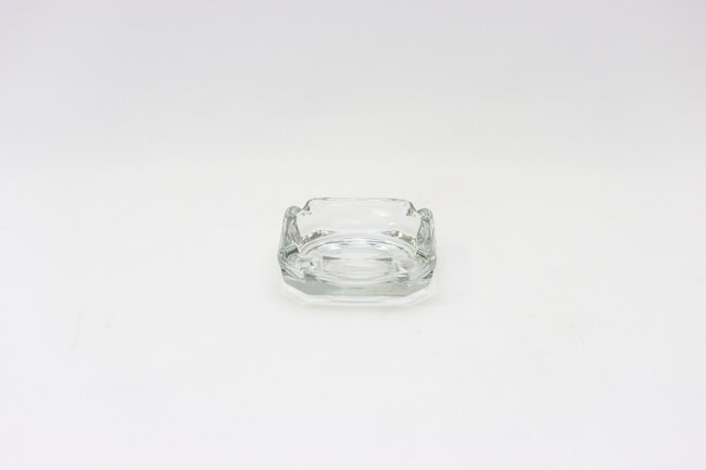 Libbey 3 3/4" Ash Tray Square Clear Doz Libbey 3 3/4" Ash Tray Square Clear Doz