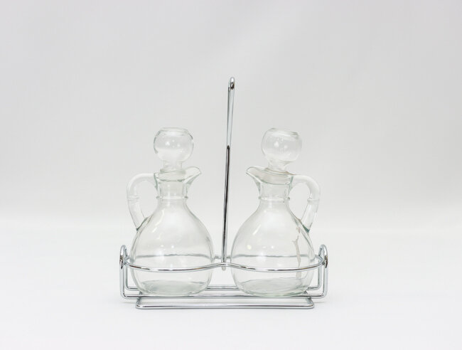 Libbey Oil and Vinegar Cruet Set Libbey Oil and Vinegar Cruet Set
