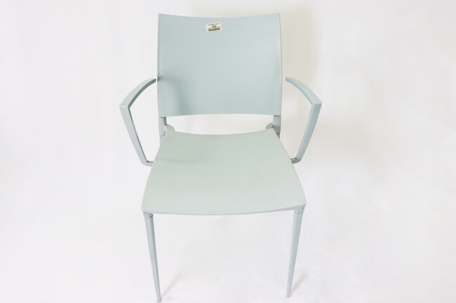 Tilia Neptun Chair Grey With Arm Alum Leg Tilia Neptun Chair Grey With Arm Alum Leg