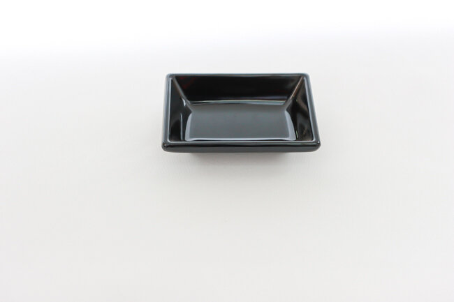 TG 2 oz Sauce Dish Black