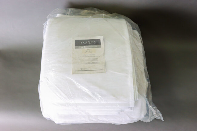 WP 100% Poly Wavy Jac Top Sheet Queen Flat White 1/Pack WP 100% Poly Wavy Jac Top Sheet Queen Flat White 1/Pack