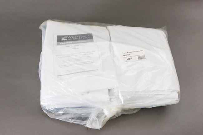 WP 60% Cot/40% Poly Millenium Pillowcase 44x36" Std Fresh White 12/Pack WP 60% Cot/40% Poly Millenium Pillowcase 44x36" Std Fresh White 12/Pack