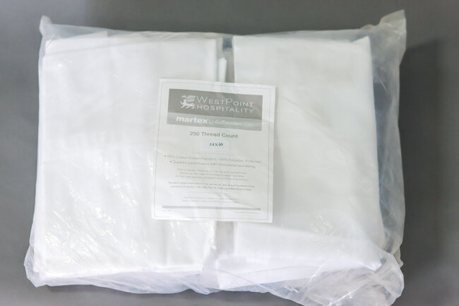 WP 60% Cot/40% Poly Milenium Pillowcase 44x40" Queen Fresh White 12/Pack WP 60% Cot/40% Poly Milenium Pillowcase 44x40" Queen Fresh White 12/Pack