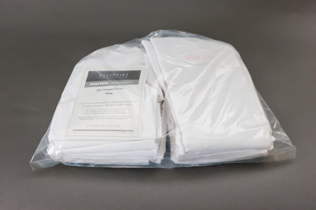 WP 86% Cot/40% Poly Queen Fresh 44x40" Millenium Pillowcase White 12/Pack WP 86% Cot/40% Poly Queen Fresh 44x40" Millenium Pillowcase White 12/Pack