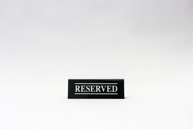 TableCraft 2x6 Tent Reserved