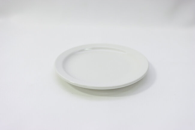 WTI Narrow Rim 6 1/2" Porcelain Plate