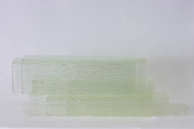 TableCraft 6 Pc Riser Set Acrylic