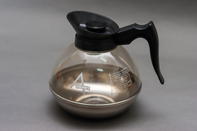 Adcraft 64 oz Coffee Decante Black Handle Adcraft 64 oz Coffee Decante Black Handle