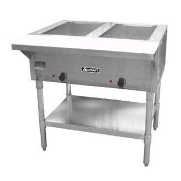 Adcraft Steam Table 2 Wells 120V Adcraft Steam Table 2 Wells 120V