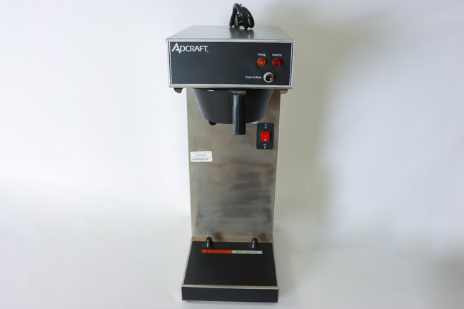 Adcraft Thermal server Coffee Brewer Single Brewer 3.8 Gallon per Hour Capacity Adcraft Thermal server Coffee Brewer Single Brewer 3.8 Gallon per Hour Capacity