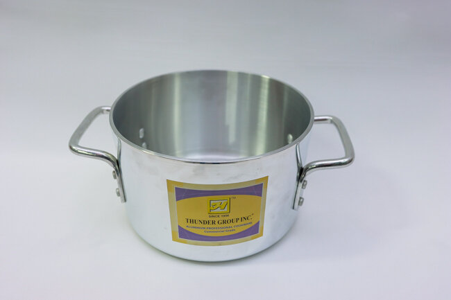 TG 5 qt Aluminum Sauce Pot Mirror Finish