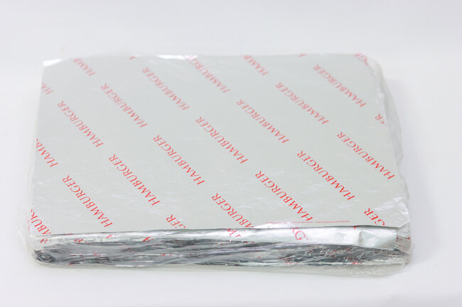 Hamburger Foil Wrap Red 500 ct Hamburger Foil Wrap Red 500 ct
