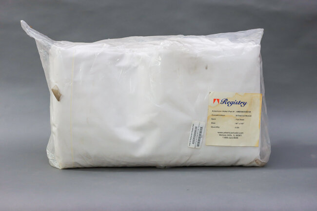 Registry King Flat Sheet 96"x108" T200 6 Units/Bag Registry King Flat Sheet 96"x108" T200 6 Units/Bag