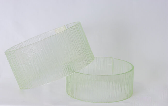 TableCraft 2Pc Riser Set Round Acrylic TableCraft 2Pc Riser Set Round Acrylic