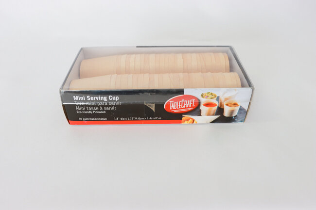 Tablecraft Mini Disp. Serving Cup Bio. 50/Pk