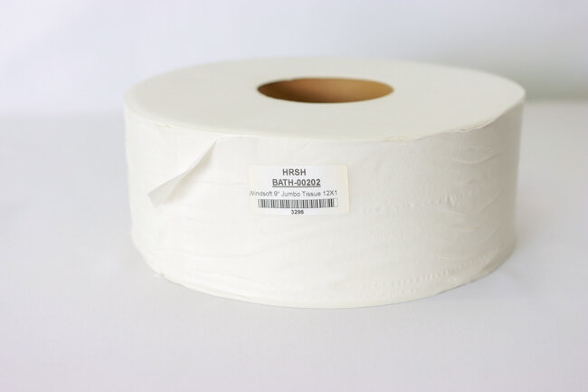 Windsoft 9" Jumbo Tissue 12X1