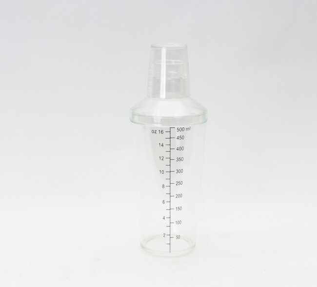 WC 16 oz Clear Bar Shaker