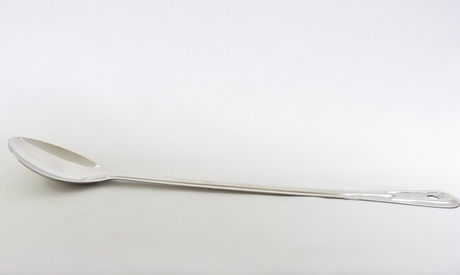 WC 18" Solid Basting Spoon 1.5MM