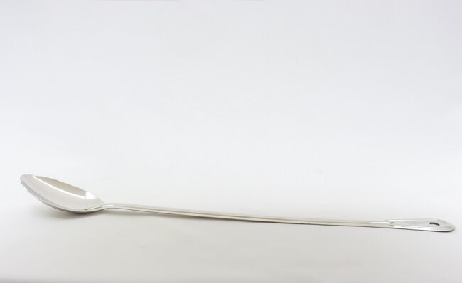 WC 21" Solid Basting Spoon w/S.S.Hdl