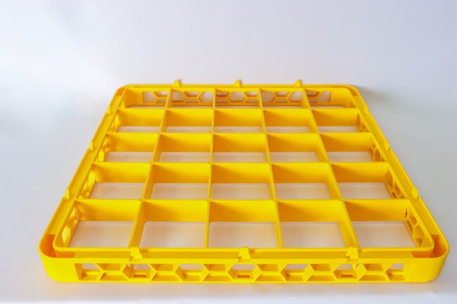 Opticlean Glass Rack Extender 25 Comp. Yellow Opticlean Glass Rack Extender 25 Comp. Yellow