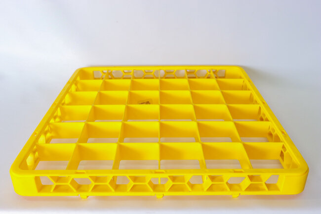 Opticlean Glass Rack Extender 36 Comp. Yellow Opticlean Glass Rack Extender 36 Comp. Yellow