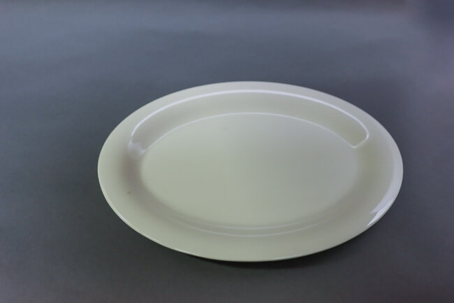 TG 12"x9" Platter Ivory