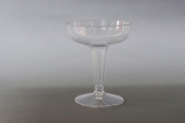 SW4 Plastic Champagne Cups 25/bag