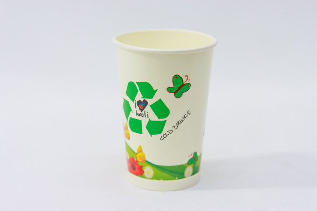 Molly 12 oz Cold Paper Cups W/Lids 50/Pack