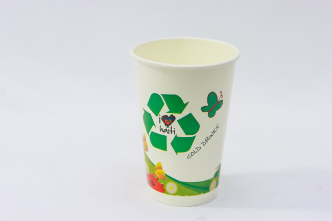 Molly 16 oz Cold Paper Cups w/Flat Lids 50/Pack