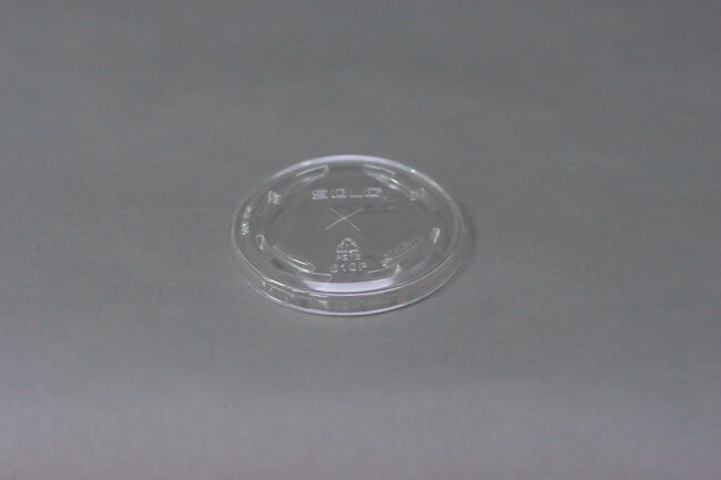 Dart 10 oz Clear Straw Lid For TP10D 100/Bag