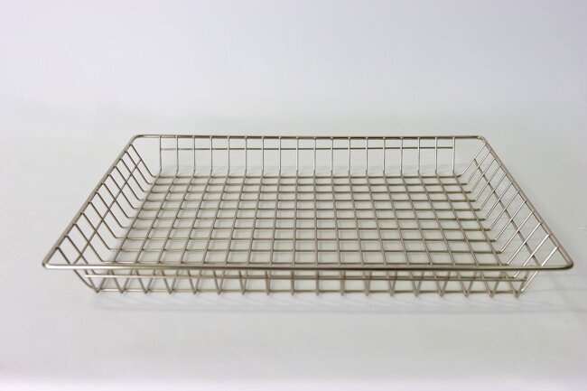 WC 12" x 18" x 2" Doghnut Basket Nickel