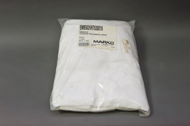 Table Cover fits 6"x30"x30"H Rect. Table 4 Way Stretch Fabric White Table Cover fits 6"x30"x30"H Rect. Table 4 Way Stretch Fabric White
