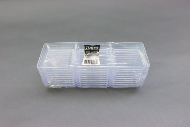 EMI Triple Abyss Dish clear 10/Pack