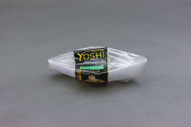 EMI Mini Kayak Bowl Clear 10/Pack