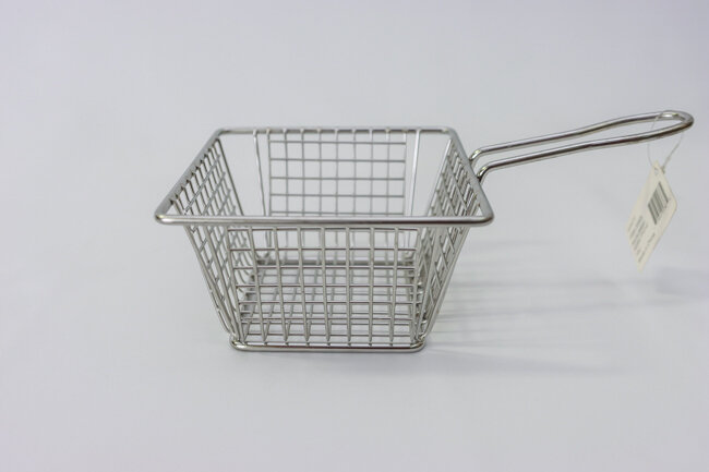 WC Mini Fry Pan Basket Square 5"x5"x4"