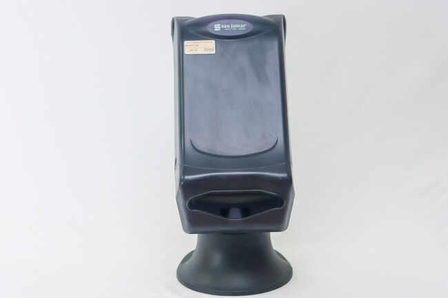 San Jamar Table Napkin Dispenser 8"x13" Black