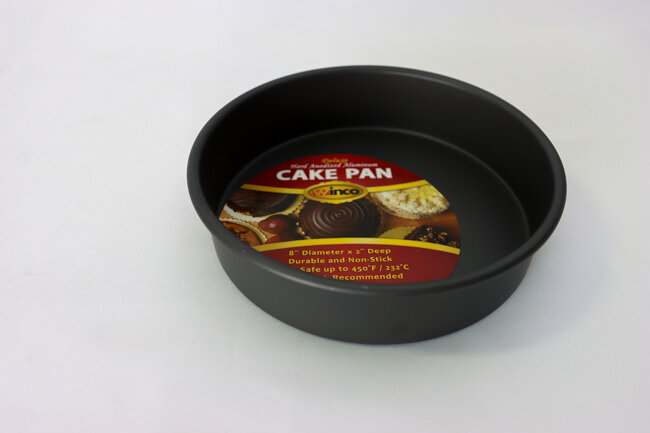 WC 8" Hard Anodized Alu Cake Pan