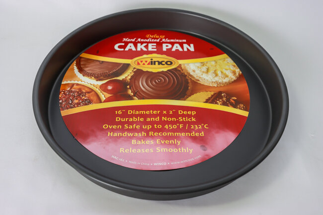 WC 16" Hard Anodized Alu Cake Pan