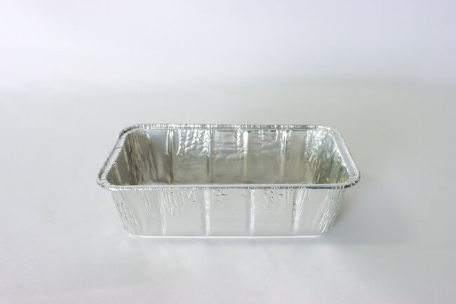 HFA Oblong Alum Loaf Pan 2 lb Capacity 4 1/2x9"