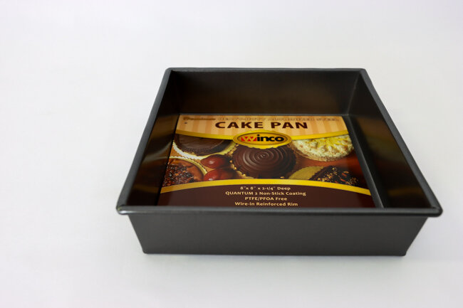 WC 8"X8"X2.25" In Square Cake Pan