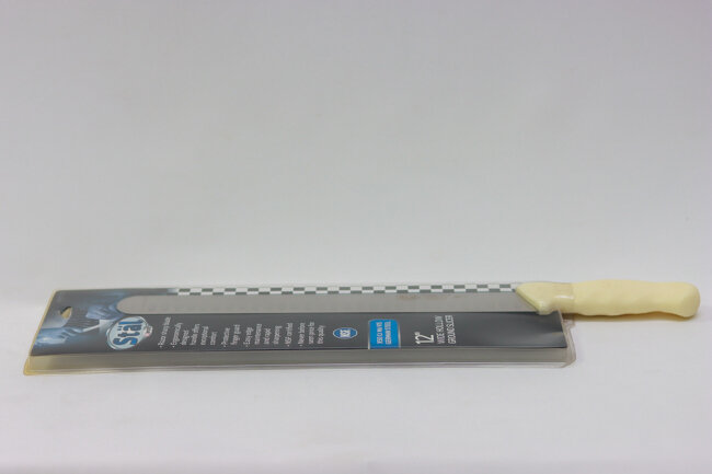 WC 12" Hollow Ground Slicer Wide PP Handle