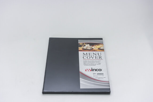 WC 8 1/2 X 11" Two Views Menu Cover