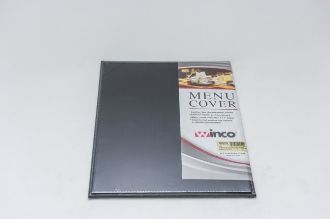 WC 8 1/2 Size 11" Single View Menu Cover