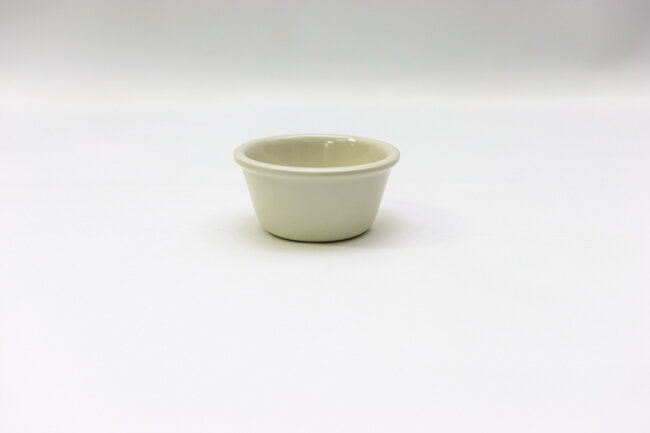 TG 3 Oz 3 1/8" Bone Smooth Ramekin